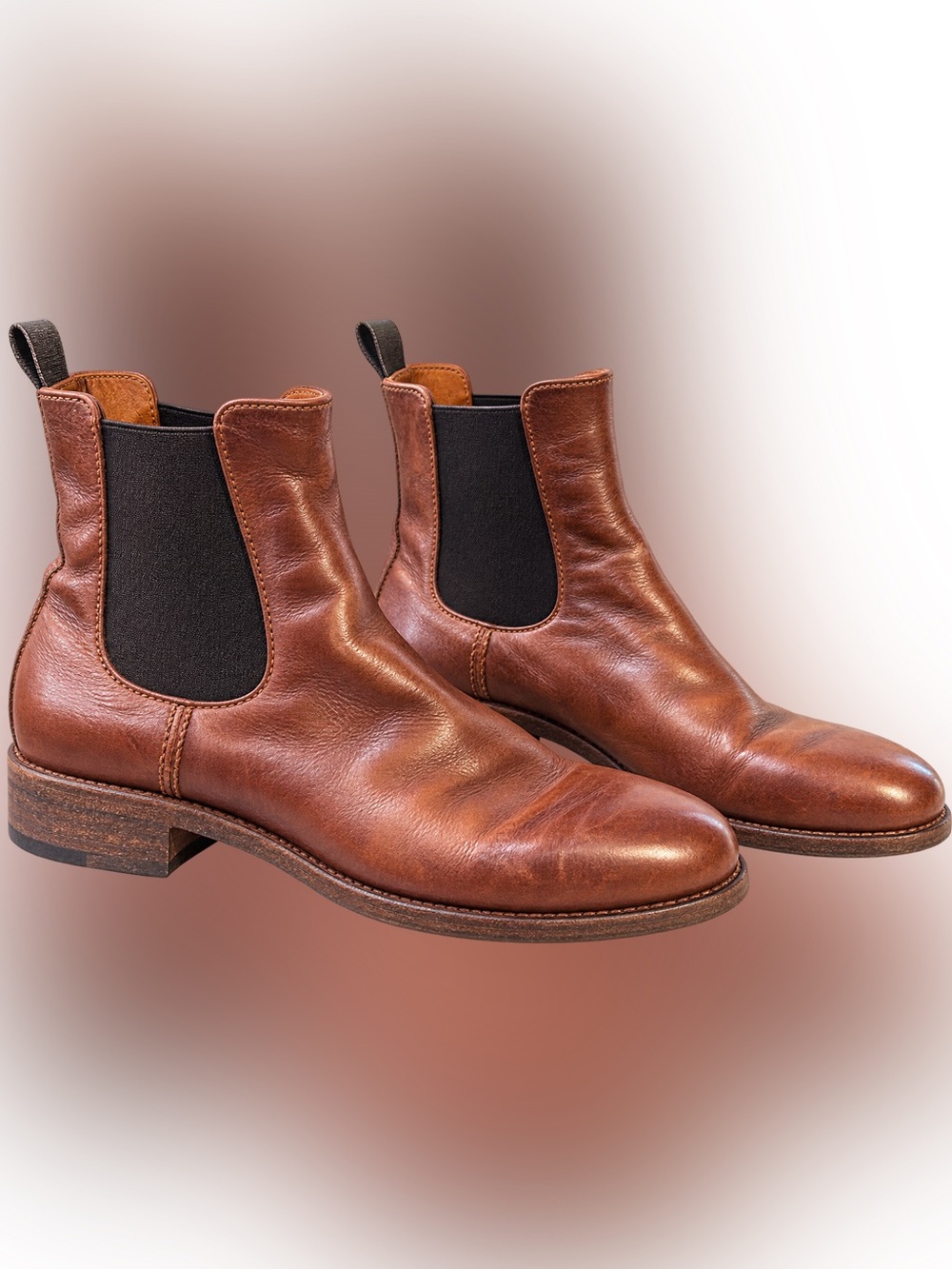 Officine Creative Brown Leather Chelsea Boots 36.5 Made in Italy